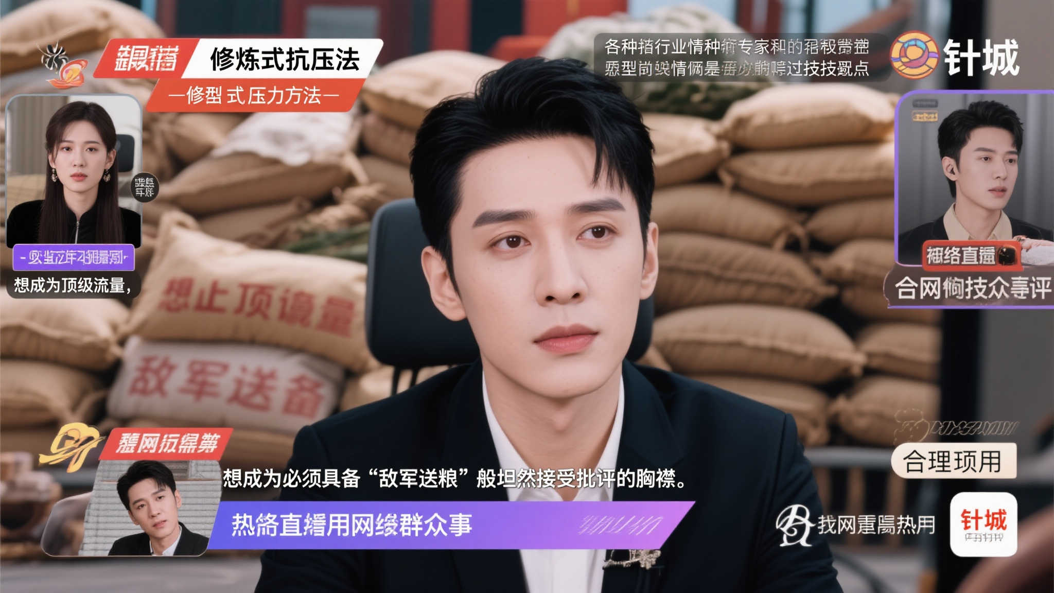 【直播】钎城回应黑子:无奈,我是他们的领路人,只好接受这份“孝心”! 值得一提的是,在这段直播事件爆发之后,多位行业专家