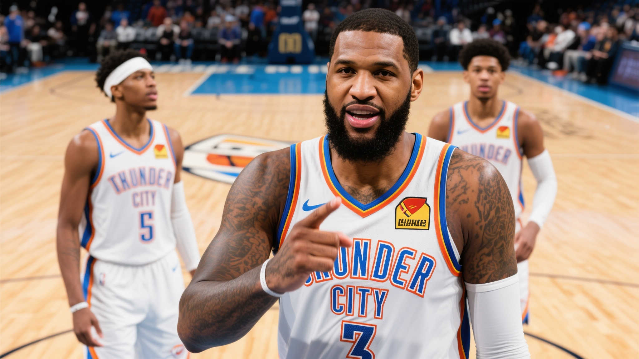 雷霆潜力无穷:考辛斯揭示球队更强可能性 在过去几年里,NBA球队俄克拉荷马城雷霆队经历了阵